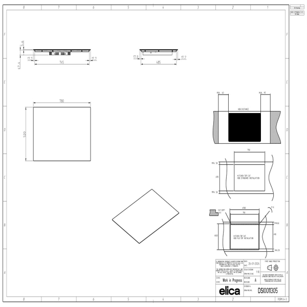 Elica RATIO 804 PLUS CONNECT BL