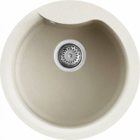 Мийка ELLECI EGO ROUND BIANCO ANTICO 62