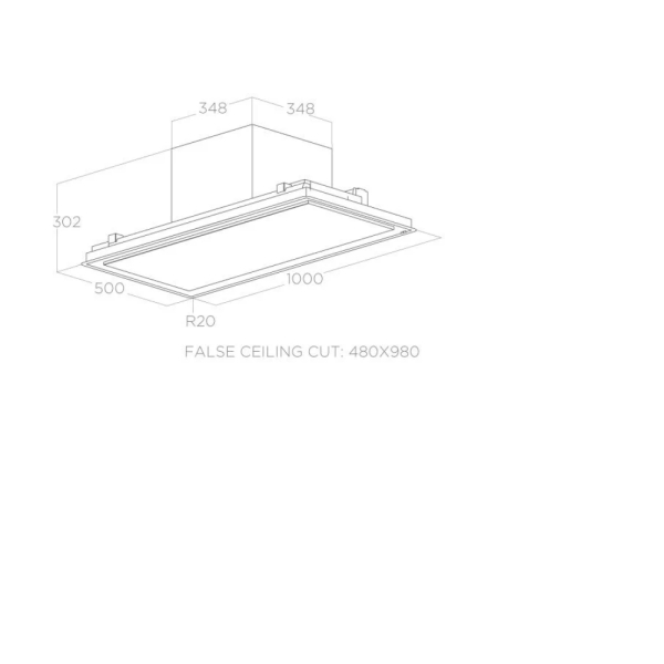 Elica ILLUSION H16 WH/A/100