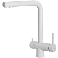 Змішувач ELLECI TOURMALINE T01 WHITE 96