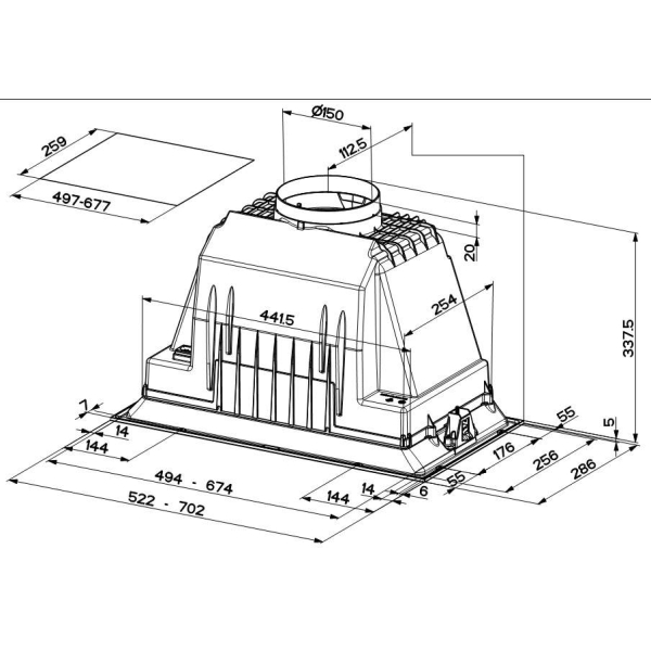 FABER INKA PLUS HCE X A70