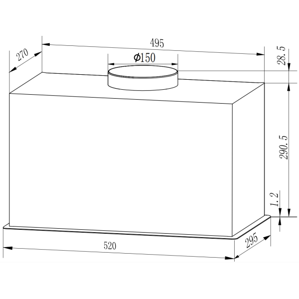 INTERLINE BOXGLASS BL A/60 PB/2/T