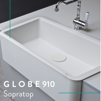Мийка ELLECI GLOBE 910 BIANCO TITANO 68