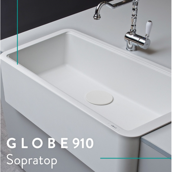 Мийка ELLECI GLOBE 910 BIANCO TITANO 68
