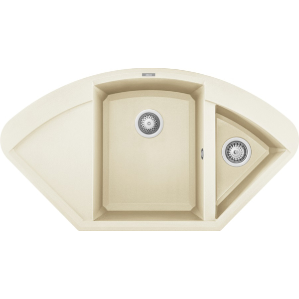 Мийка ELLECI EASY CORNER BIANCO ANTICO 62