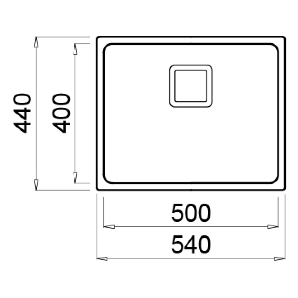 Мийка ELLECI W-SQUARE 500