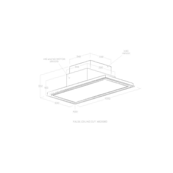 ELICA SKYDOME H16 A/100