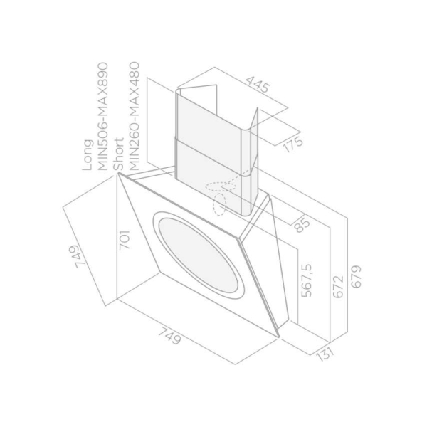 ELICA OM AIR BL/F/75